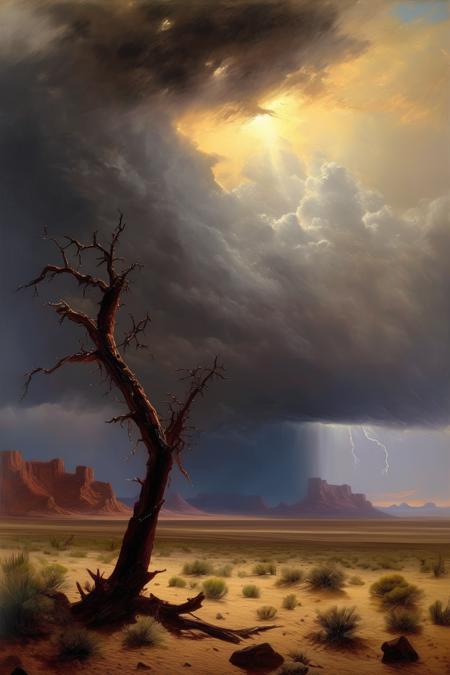 00419-4143058957-_lora_Thomas Moran Style_1_Thomas Moran Style - In the realm where fantasy and reality intertwine, a vast desert landscape stret.png